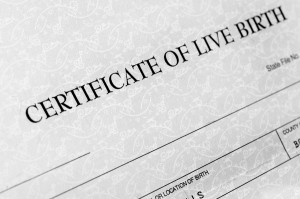 Search Birth Certificates